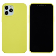 iPhone 12 Pro Max Liquid Silicone Cover - Gul