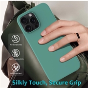 iPhone 16 Pro Liquid Silikone Cover med Strop