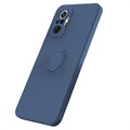Xiaomi Redmi Note 10 Pro Liquid Silikone Cover med Ring Holder