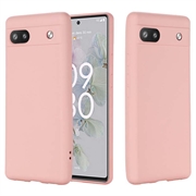 Google Pixel 6a Liquid Silikone Cover - Pink