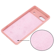 Google Pixel 6a Liquid Silikone Cover - Pink