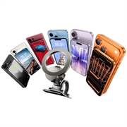 Lisen MagSafe-kompatibel magnetisk bilholder - sort