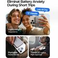 Lisen P601 Pro Ultra Slim 5000mAh magnetisk powerbank - sort