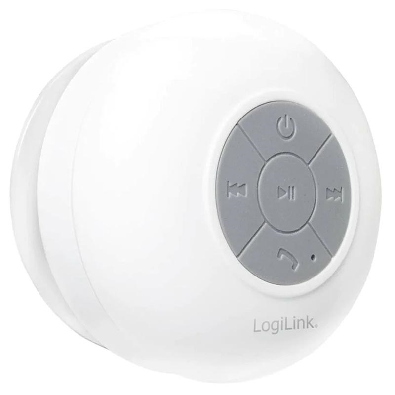 voldtage moral sikkert LogiLink Bluetooth-højtaler til Badeværelse - IPX4 - Hvid