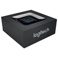 Logitech Bluetooth Audio Adapter - 3.5mm AUX, 2RCA (Open Box - Fantastisk stand) - Sort