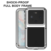 Huawei Mate 80/80 Pro Love Mei Powerful Hybrid Cover - Sølv