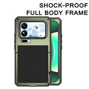 Xiaomi 17 Pro Max Love Mei Powerful Hybrid Cover - Grøn