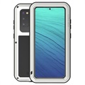 Love Mei Powerful Samsung Galaxy S20 Hybrid Cover - Sølv