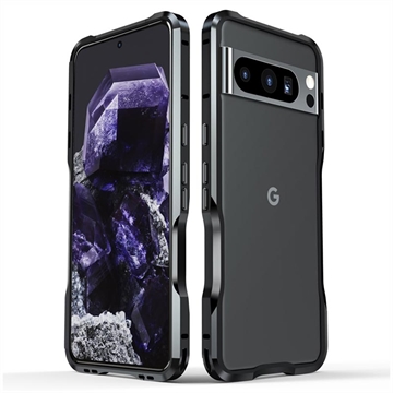 Google Pixel 8 Pro Luphie Metal Bumper - Sort