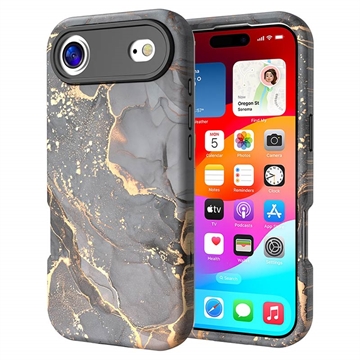 iPhone Air luksus marmor hybrid cover