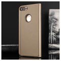 Luksus Series Mirror View iPhone 7 Plus / 8 Plus Flip Cover - Guld