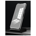 Luksus Mirror View Samsung Galaxy Z Fold2 5G Flip Cover - Sølv