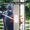 M001 Trådløs dør-/vinduesalarm - sabotagesikker sikkerhedssensor med høj decibel