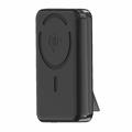 M02A 10000mAh Qi2 Magnetisk Trådløs Powerbank med Indbygget Stander - 35W