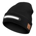 M1-BTD3 LED-hue med Bluetooth-højttalere - hvidt lys - sort