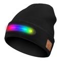 M1-BTD4 LED Beanie Hue med Bluetooth 5.4 og stereohøjttalere