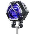 M1 PRO LED-spotlampe til motorcykel/bil – 18000lm, 10 lysindstillinger, IP68, 9–32V – sort