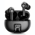 M10 Høretelefoner med oversættelse til flere sprog Trådløs Bluetooth Smart Voice Translator Headset - Sort