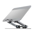 Aluminum Alloy Justerbar Tablet/Laptop Stativ M10 - Sølv