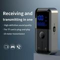 M20 trådløs Bluetooth 5.4-modtager/sender med 3.5mm AUX- og TF-kortporte - sort