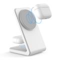 M2A 2-i-1 magnetisk lodret opladningsstander til iPhone og AirPods