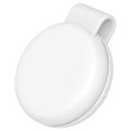 M40 2-i-1 magnetisk trådløs oplader til iPhone, Apple Watch, AirPods - 25W/5W - Hvid