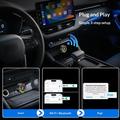M47 trådløs CarPlay- og Android Auto-adapter - sort