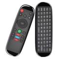 M6 Wireless Air Fly Mouse med tastatur til smart-tv, tv-boks - sort