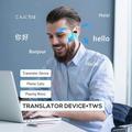 M8 144 Languages Translation Earphones Støjreducerende Smart Voice Translator TWS Bluetooth Headset