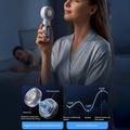 M814 sammenklappelig TEC-køleventilator med dynamisk display - 3000mAh - hvid