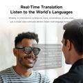 M89 AI Smart Oversættelsesbriller med HD-kamera og Bluetooth-opkald - sort