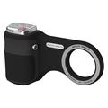 MOCA ARCO MagSafe-telefonholder med fjernbetjening og LED-lys (Open Box - Bulk Tilfredsstillelse) - sort