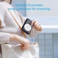 MP07 3-i-1 10000mAh magnetisk powerbank med indbygget kabel og stativ - MagSafe-kompatibel - Sort