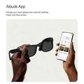 MT5 Ultra Smart Glasses med opladningsetui på 2000mAh
