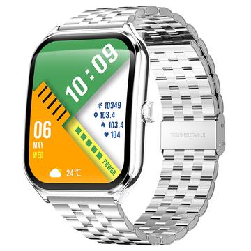 MT61 ultratyndt Smartwatch med AMOLED-skærm - sølv