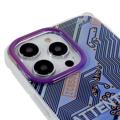 Mutural Modern Series iPhone 14 Pro Max Hybrid Cover - Lilla
