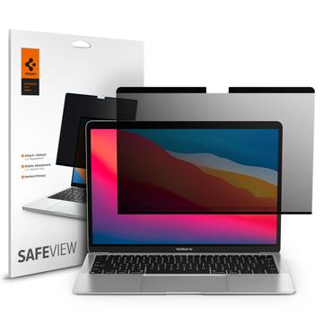 MacBook Air 13 2022/2025 Spigen SafeView magnetisk skærmbeskytter til privatlivets fred