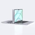 MacBook Air 13" (2022) Lention Plastetui (Open Box - Bulk Tilfredsstillelse) - Klar
