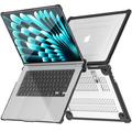 MacBook Air 15" 2023/2025 Tech-Protect SmartShell Pro-etui - sort / klar