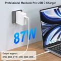 MacBook Pro 13/14/15" USB-C-oplader - 87W - hvid
