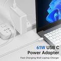 MacBook Pro 13" USB-C-oplader - bærbar oplader - 61W - hvid