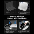MacBook Pro 14" 2021/2026 Spigen AirSkin Cover – frostklar