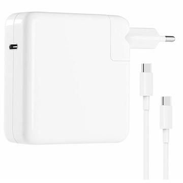 MacBook Pro 16/15" USB-C-oplader - 96W - USB-C-kabel - hvid
