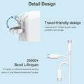 MacBook Pro 16/15" USB-C-oplader - 96W - USB-C-kabel - hvid