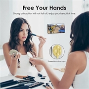 MagSafe-telefonholder med sugekop i silikone - gul