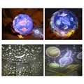 Magic Universe LED Projektor / Nattelampe - Sort