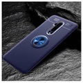 OnePlus 7T Pro Cover m. Magnetisk Ring - Blå