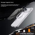 Magnetisk kortholder med ringstøtte - orange