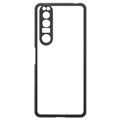 Sony Xperia 1 III Magnetisk Cover med Hærdet Glas til Bagsiden - Sort