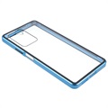 Xiaomi 11T/11T Pro Magnetisk Cover med Hærdet Glas - Blå